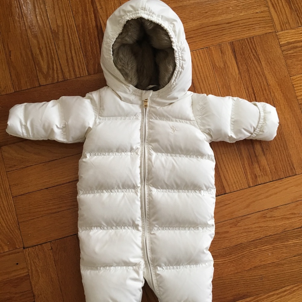 Ralph Lauren Baby Down Snowsuit 3 months
